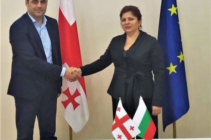 Посланик Десислава Иванова се срещна с губернатора на регион Самегрело - Земо Сванети